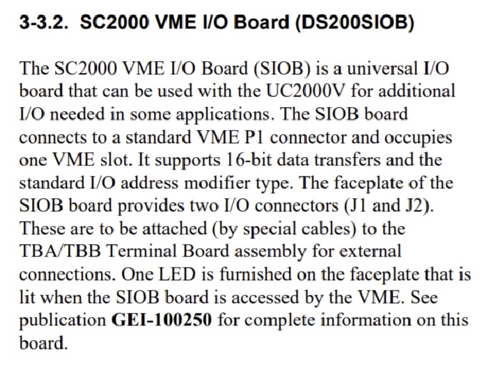 First Page Image of DS200SIOBH1 Data Sheet GEH-6371.pdf